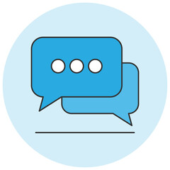 chat bubble icon