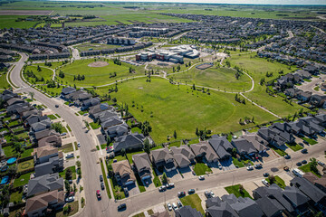 Whispers of Willowgrove: Aerial Splendor, Saskatoon, Saskatchewan