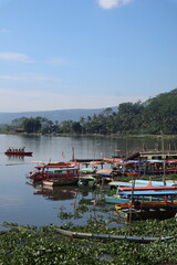 A silence on the shores of Lake Ambarawa with a beautiful view