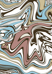 Liquid Fluid abstract background illustration