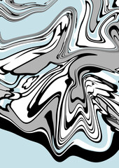 Liquid Fluid abstract background illustration