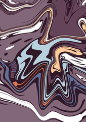 Liquid Fluid abstract background illustration