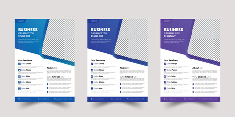 Free vector corporate business flyer template Vector corporate business flyer template corporate business flyer