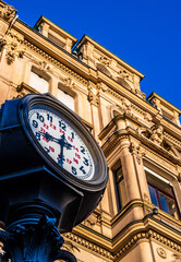 nice public clock - close up