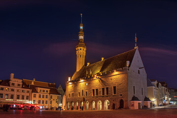 Obraz premium Tallinn Town Hall