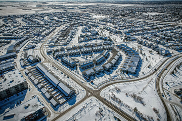 Whispers of Willowgrove: Aerial Splendor, Saskatoon, Saskatchewan