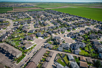 Whispers of Willowgrove: Aerial Splendor, Saskatoon, Saskatchewan