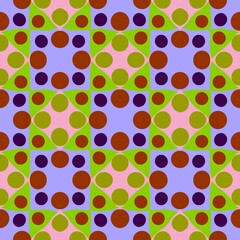 Seamless pattern retro vintage style 90 70s or 80s on Seamless pattern design.