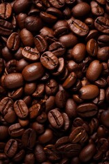 Obraz premium dark brown coffee beans
