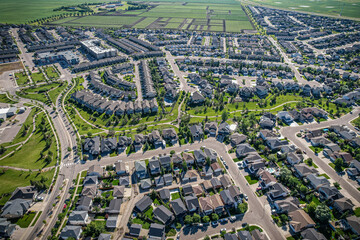 Whispers of Willowgrove: Aerial Splendor, Saskatoon, Saskatchewan