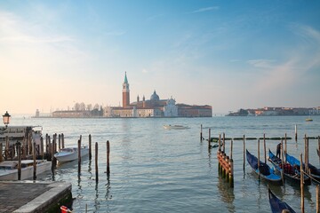 Fototapeta premium Beautiful Laguna Veneta in Venice, Italy