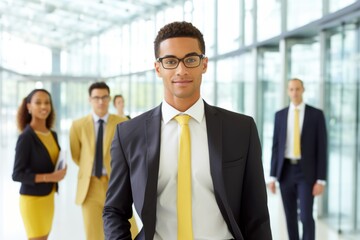 Smiling indian man guy suit businessman business assistant person office employee company manager entrepreneur job advisor startup analyst CEO employer marketing specialist finance stock investor