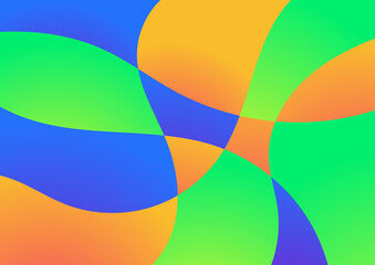 Gradient Smooth and Vibrant Color Background for Cover, Poster, Magazine, Book.
