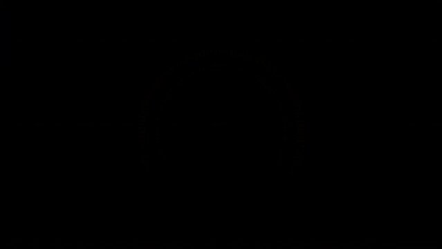 Circle Stage Led Tunnel Visual 4K Loop - 01