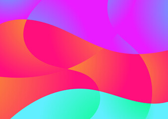 Gradient Smooth and Vibrant Color Background for Cover, Poster, Magazine, Book.
