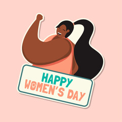 International Womens Day Sticker