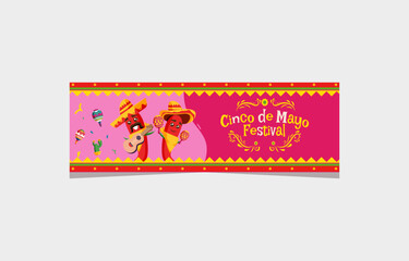 Cinco de mayo Banner 