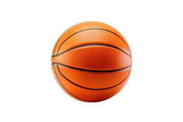 Obraz premium Basketball ball isolated on white background. Generative AI