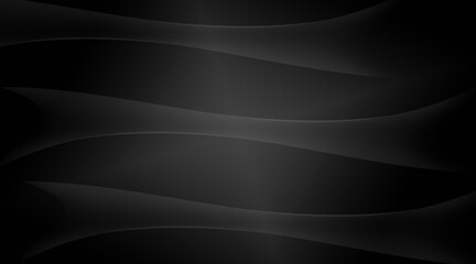 black gradient smooth abstract background - obrazy, fototapety, plakaty