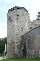 Stadtbefestigung Hainburg an der Donau, Wasserturm, Österreich, 08.08.2023