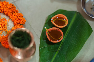 Puja diya Ready Without Fire