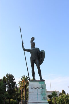 Achille victorieux, Achilleion, Corfou