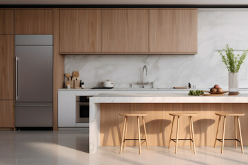 modern kitchen interior