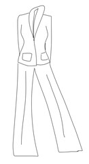 illustration of a dress