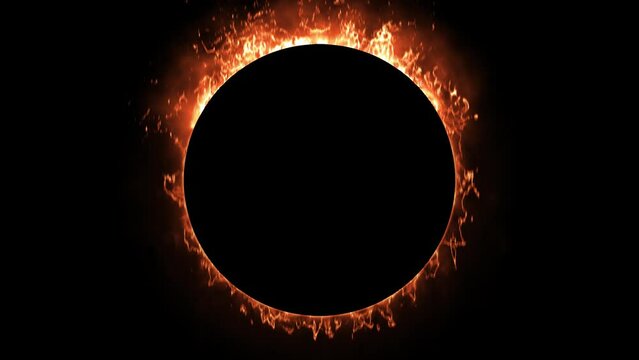 explosion fire ring alpha channel