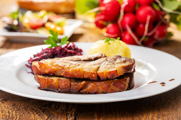 bavarian roasted pork