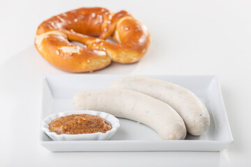bavarian white sausages