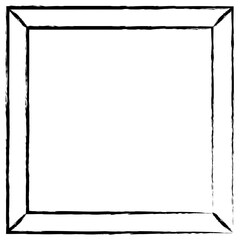 Obraz premium Hand drawn Frame icon