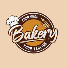 Bakery Shop Label Logo