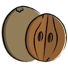 Hand drawn Chico cut icon