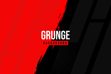 black and red abstract dirty grunge background