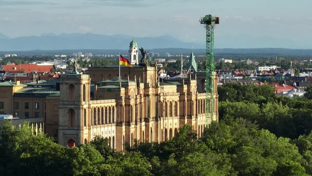 The Landtag of Bavaria, Maximilianeum in Munich, Germany