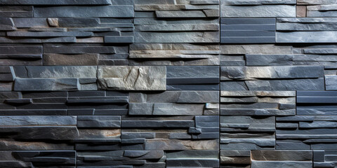 modern and unique pattern on the wall with sandstone stones. Seamless tile for easy installation and a sleek look. Enhance the aesthetic appeal of any space with this stylish design.