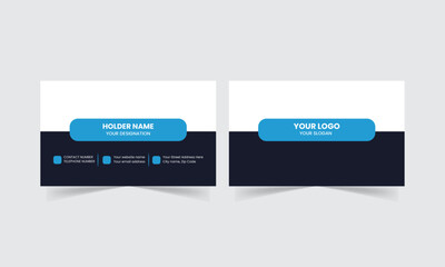 Creative Business card template for corporate concept