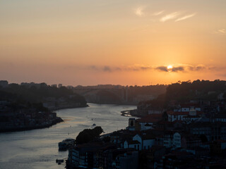 Sunset on Oporto