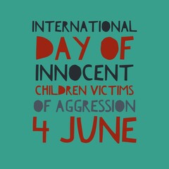 International day of innocent children victims of aggression 4 June national world 