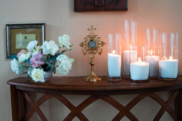 catholic wedding decor