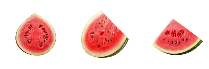 Fresh fruit watermelon red color