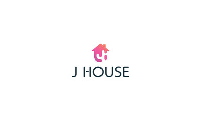 Letter j home painting logo for company