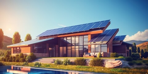 solar panel, generative Ai
