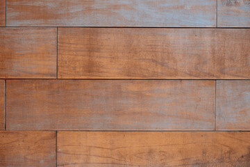 Background of horizontal wooden slats
