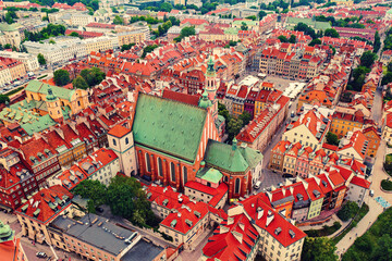 Old city in Warsaw