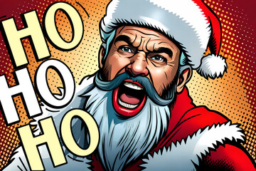Ho ho ho - Mad angry Santa