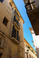 Fototapeta na wymiar Journey through Mallorca's streets, where historic architecture embodies Balearic charm and Spanish traditions.