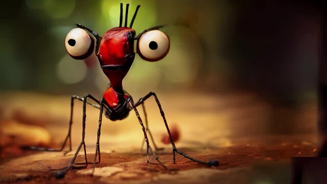 Animated ant in generative ai