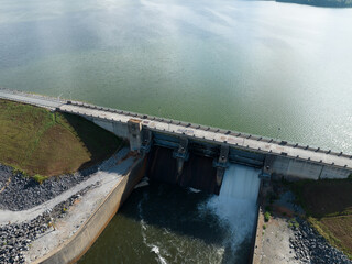 A dam is a barrier that stops or restricts the flow of surface water or underground streams. Reservoirs created by dams not only suppress floods but also provide water for activities